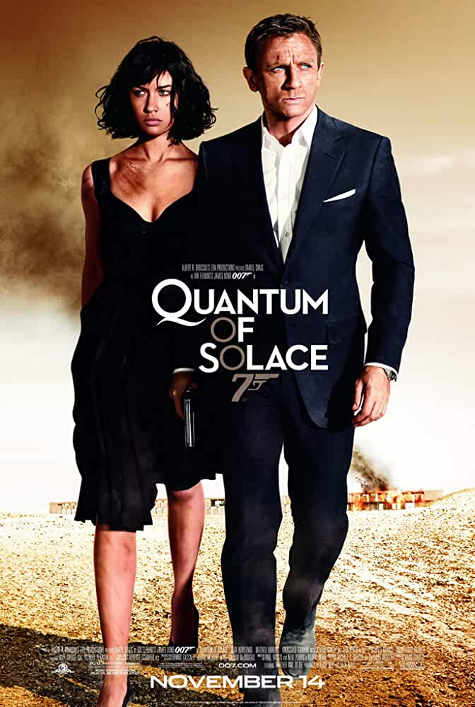 Quantum Of Solace (2008) BluRaY DuaL Audio Hindi 720p [ 900MB ] || 480p [ 350MB ] download