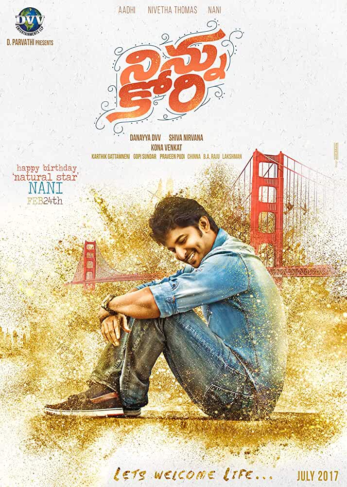 Ninnu Kori (2017) UNCUT HDRip DuaL Audio Hindi 720p [ 1.1GB ] || 480p [ 400MB ] download