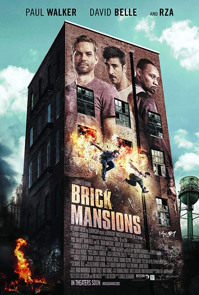 Brick Mansions (2014) BluRaY DuaL Audio Hindi 720p [ 770MB ] || 480p [ 290MB ] download