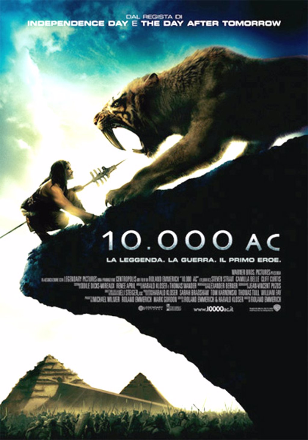 10,000 Bc (2008) BluRaY DuaL Audio Hindi 720p [ 900MB ] || 480p [ 300MB ] download