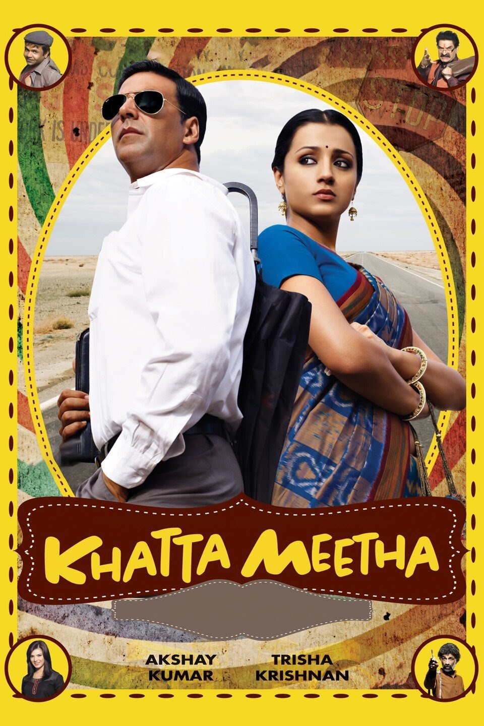 Khatta Meetha (2010) HDRip Hindi 720p [ 880MB ] || 480p [ 500MB ] download