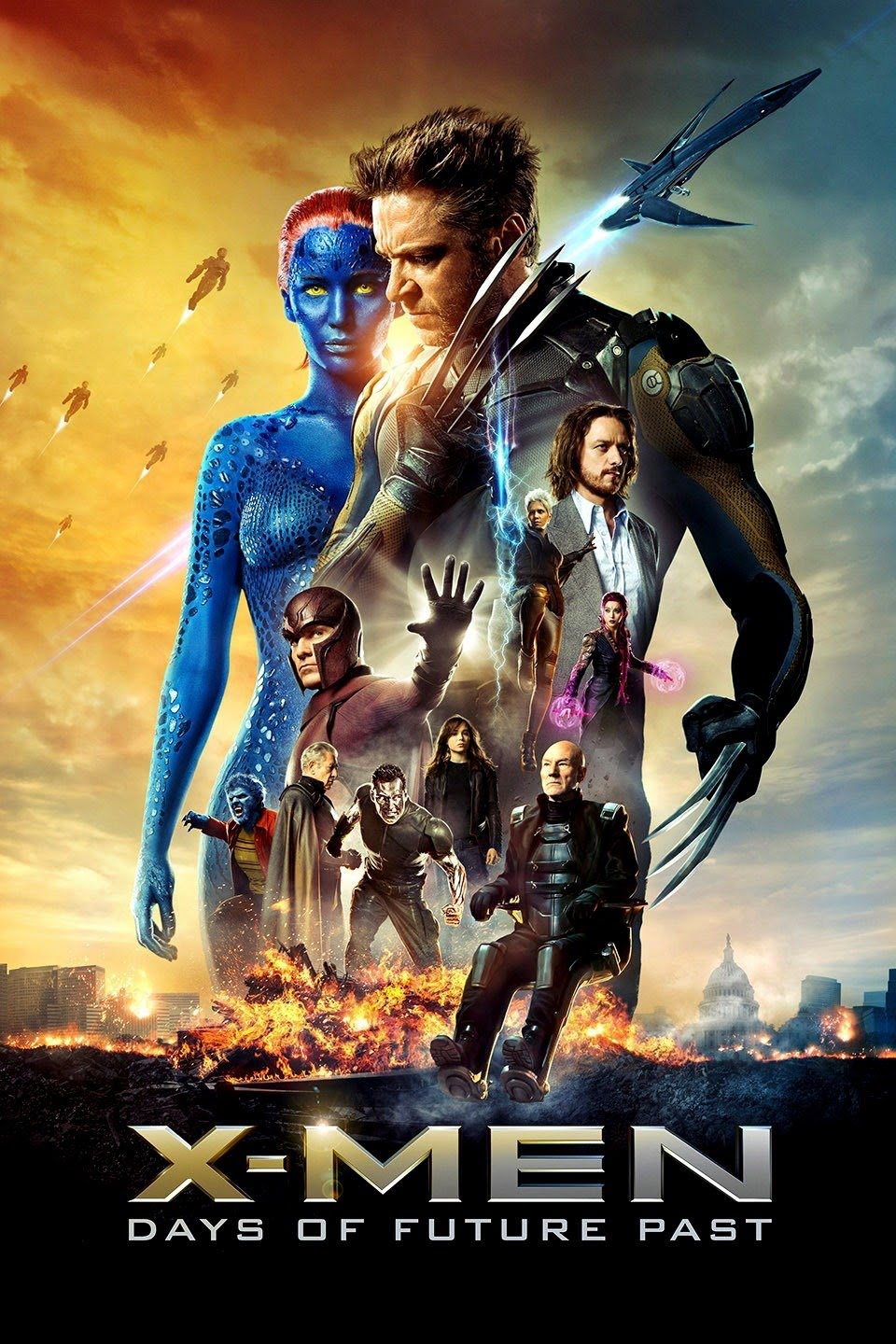 X-Men: Days of Future Past (2014) BluRay DuaL Audio Hindi 720p [ 900MB ] || 480p [ 400MB ] download