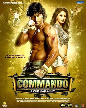 Commando (2013) BluRaY Hindi 720p [ 800MB ] || 480p [ 300MB ] download