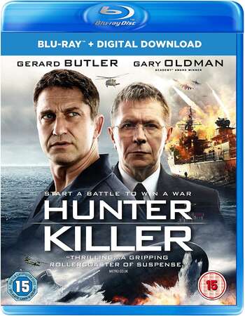 Hunter Killer (2018) BluRaY DuaL Audio Hindi ORG 720p [ 1.0GB ] || 480p [ 400MB ] download