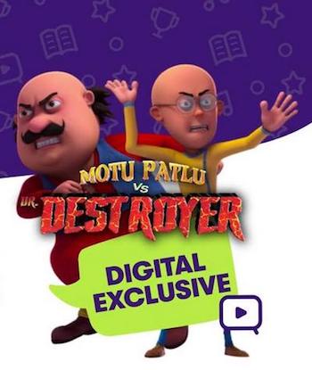 Motu Patlu vs Dr Destroyer (2021) WEB DL Hindi 720p [ 700MB ] || 480p [ 250MB ] download