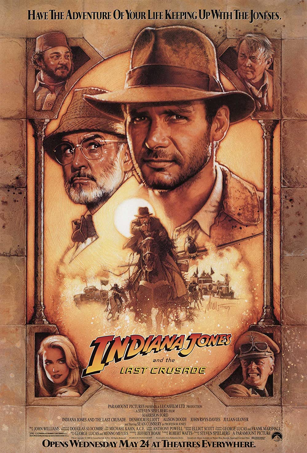 Indiana Jones and the Last Crusade (1989) Dual Audio Hindi BluRay ORG 720p [900MB] || 480p [450MB] download