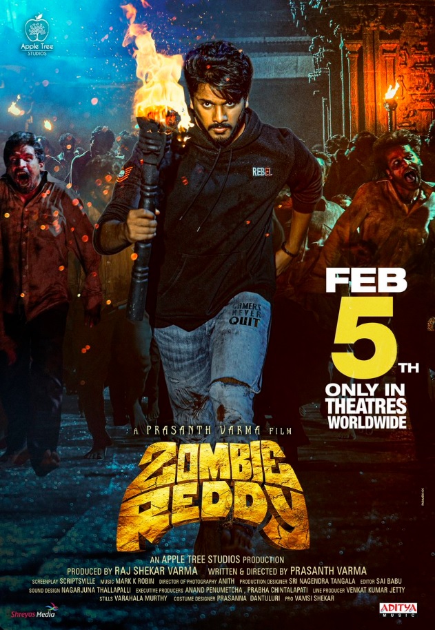 Zombie Reddy (2021) UNCUT Hindi Dubbed ORG HDRip 720p | 480p download