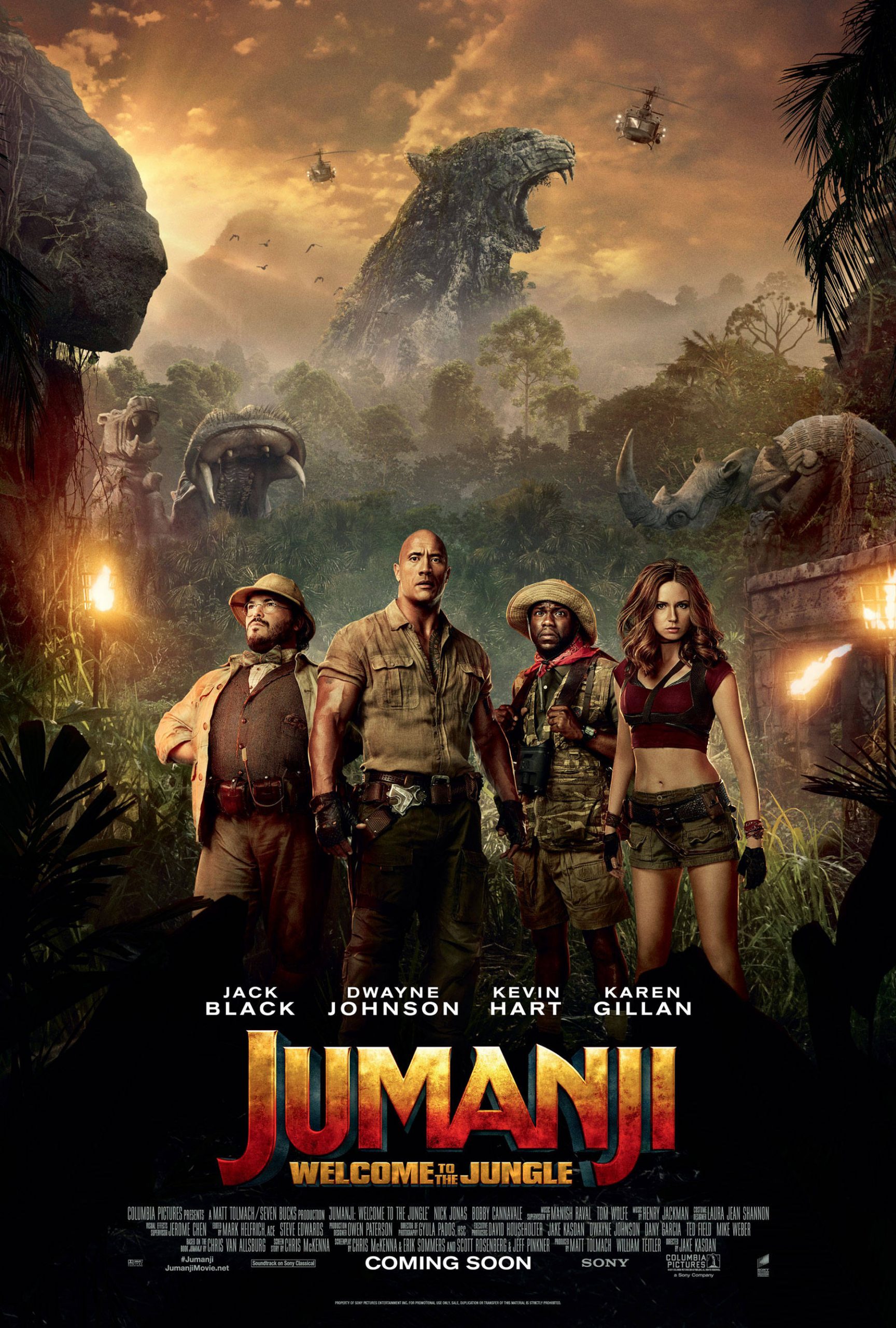 Jumanji Welcome to the Jungle 2017 BluRay Dual Audio Hindi 720p | 480p download