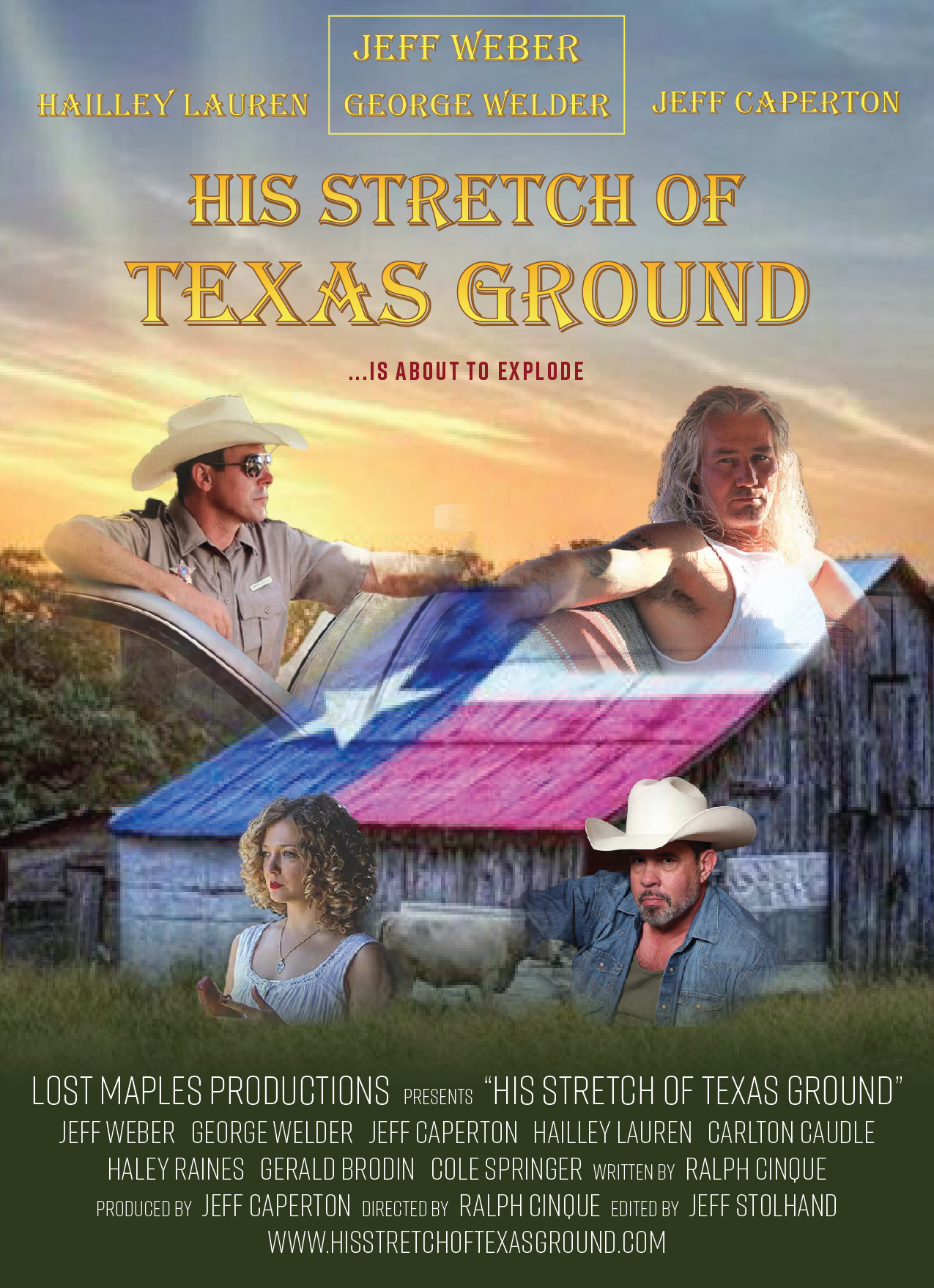 His Stretch of Texas Ground 2021 WEBRip Dual Audio Hindi Unofficial Dubbed 720p [1XBET] download