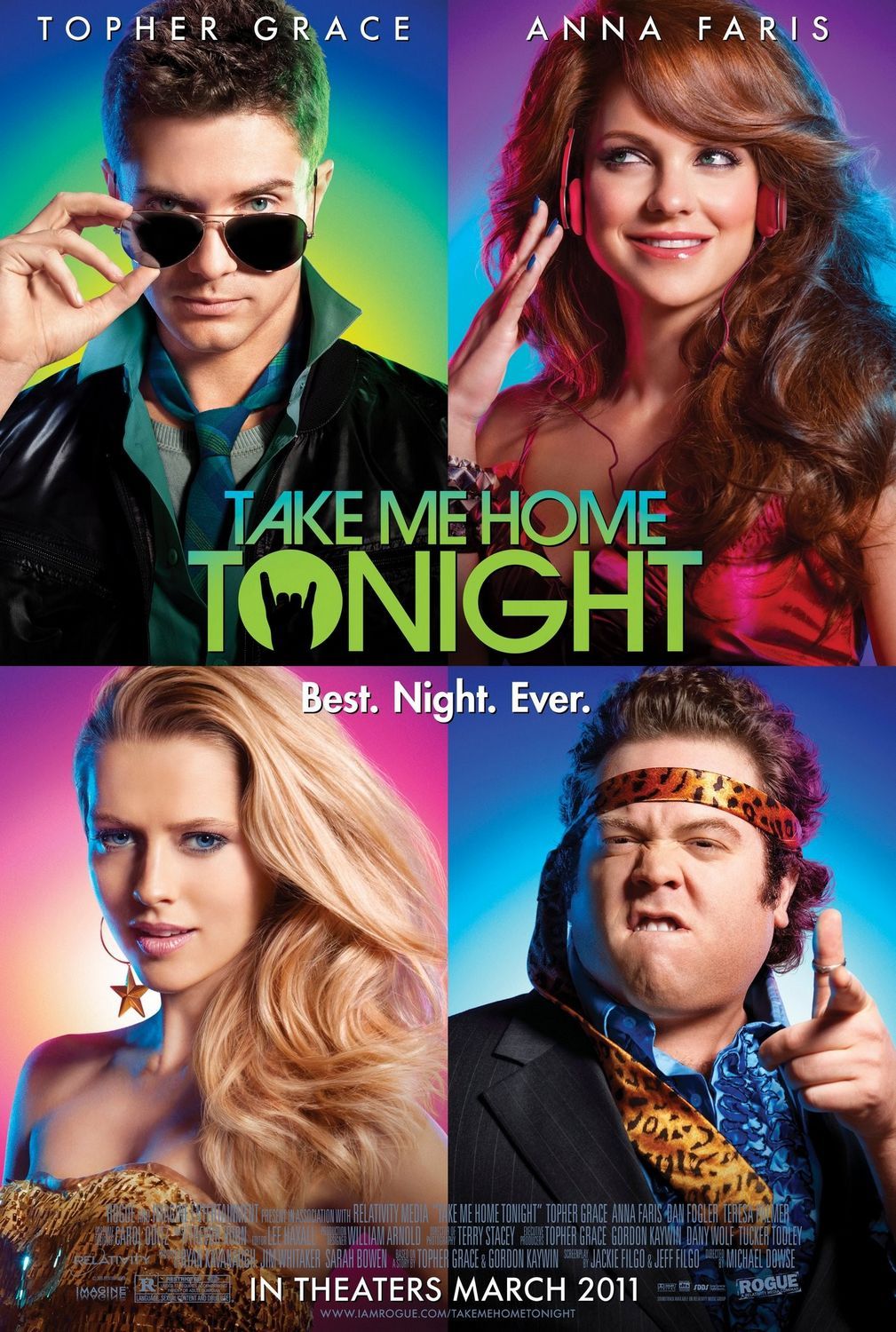 Take Me Home Tonight 2011 BluRay Dual Audio Hindi 720p | 480p download