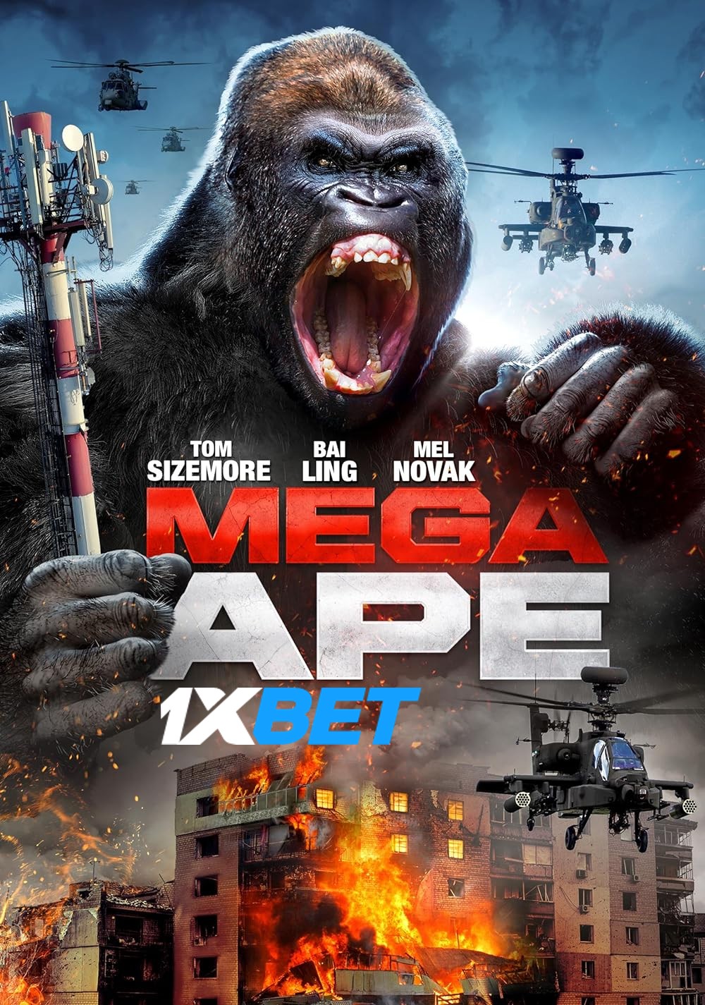 Download Mega Ape 2023 WEBRip 1XBET Voice Over 720p download