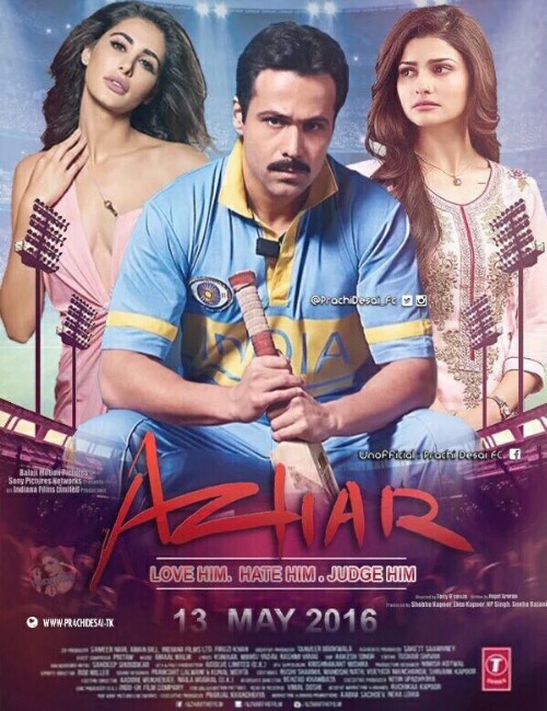 Download Azhar 2016 WEB-DL Hindi ORG Movie 1080p | 720p | 480p [450MB] download