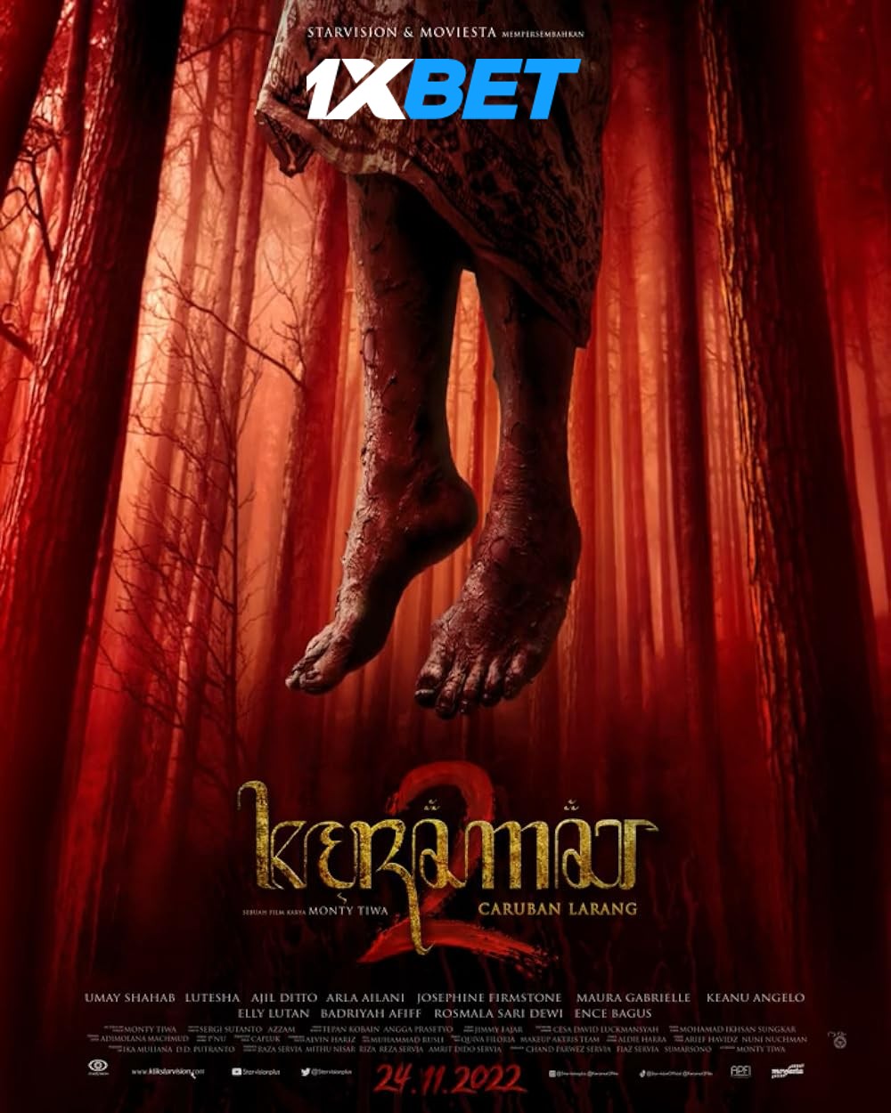 Download Keramat 2 Caruban Larang 2022 WEBRip 1XBET Voice Over 720p download