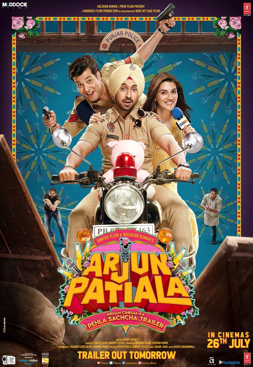 Download Arjun Patiala 2019 WEB-DL Hindi ORG 1080p | 720p | 480p [350MB] download