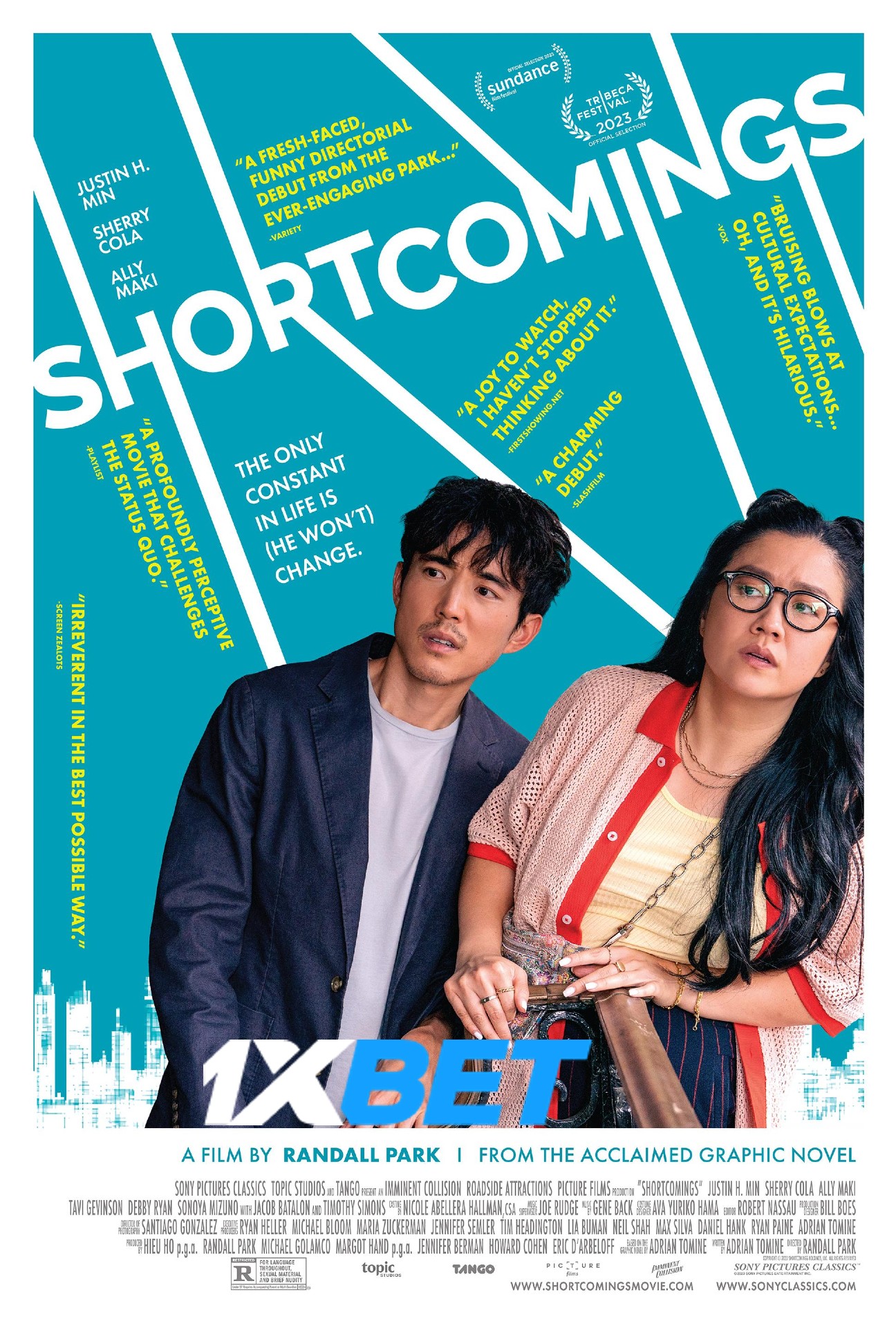 Download Shortcomings 2023 WEBRip 1XBET Voice Over 720p download