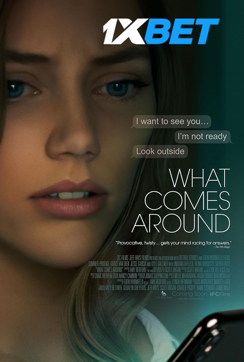 Download What Comes Around 2022 WEBRip 1XBET Voice Over 720p download