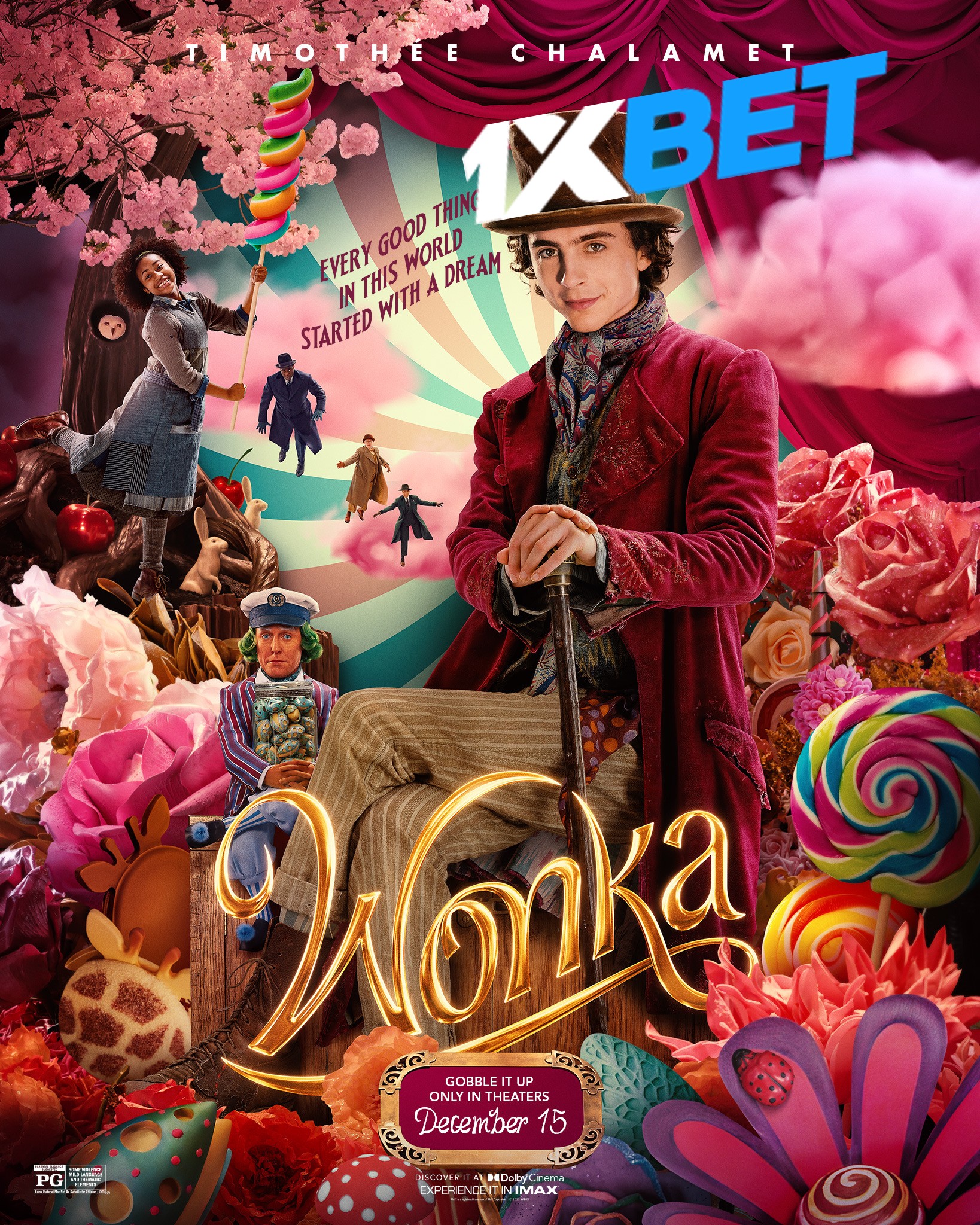 Download Wonka 2023 WEBRip 1XBET Voice Over 720p download