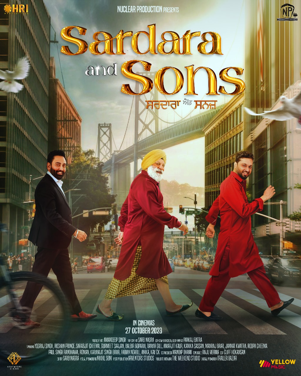 Download Sardara and Sons 2023 WEB-DL Punjabi ORG 1080p | 720p | 480p [300MB] download