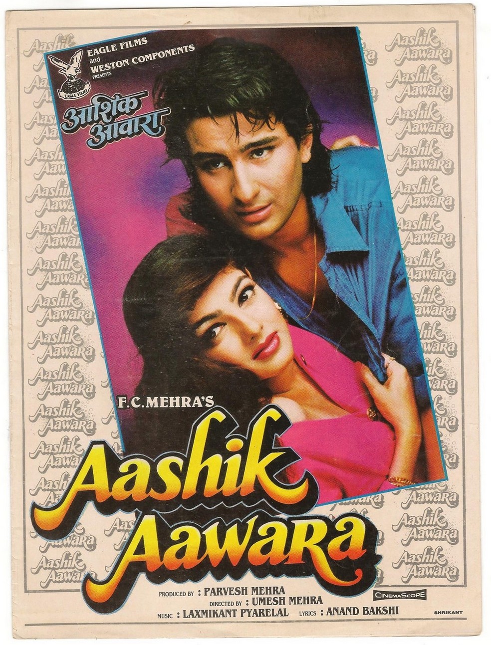 Download Aashik Aawara (1993) WEB-DL Hindi ORG Full Movie 1080p | 720p | 480p [400MB] download