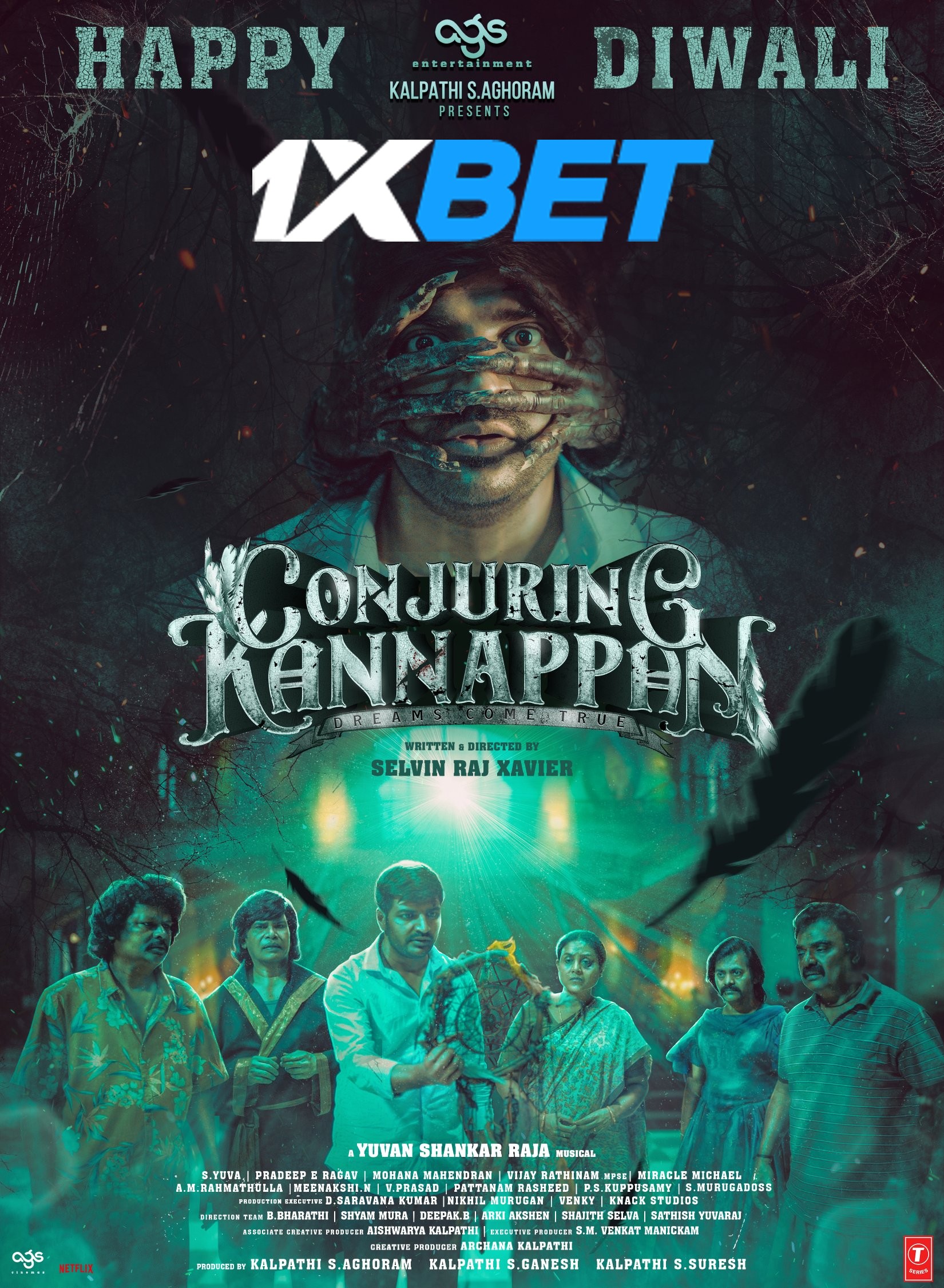 Download Conjuring Kannappan 2023 CAMRip 1XBET Voice Over 720p download