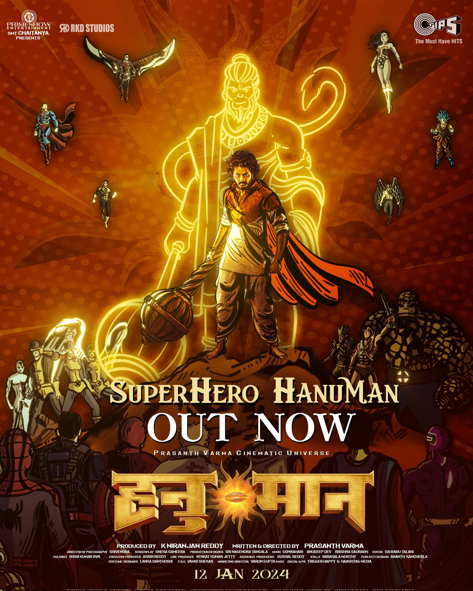 Download Hanu Man (2024) WEB-DL Hindi DD5.1 Full Movie 2160p 4k | 1080p | 720p | 480p [500MB] download