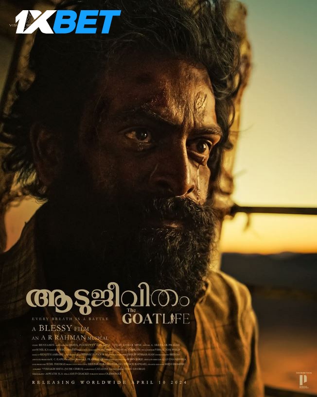 Download Aadujeevitham 2024 WEBRip 1XBET Voice Over 720p download