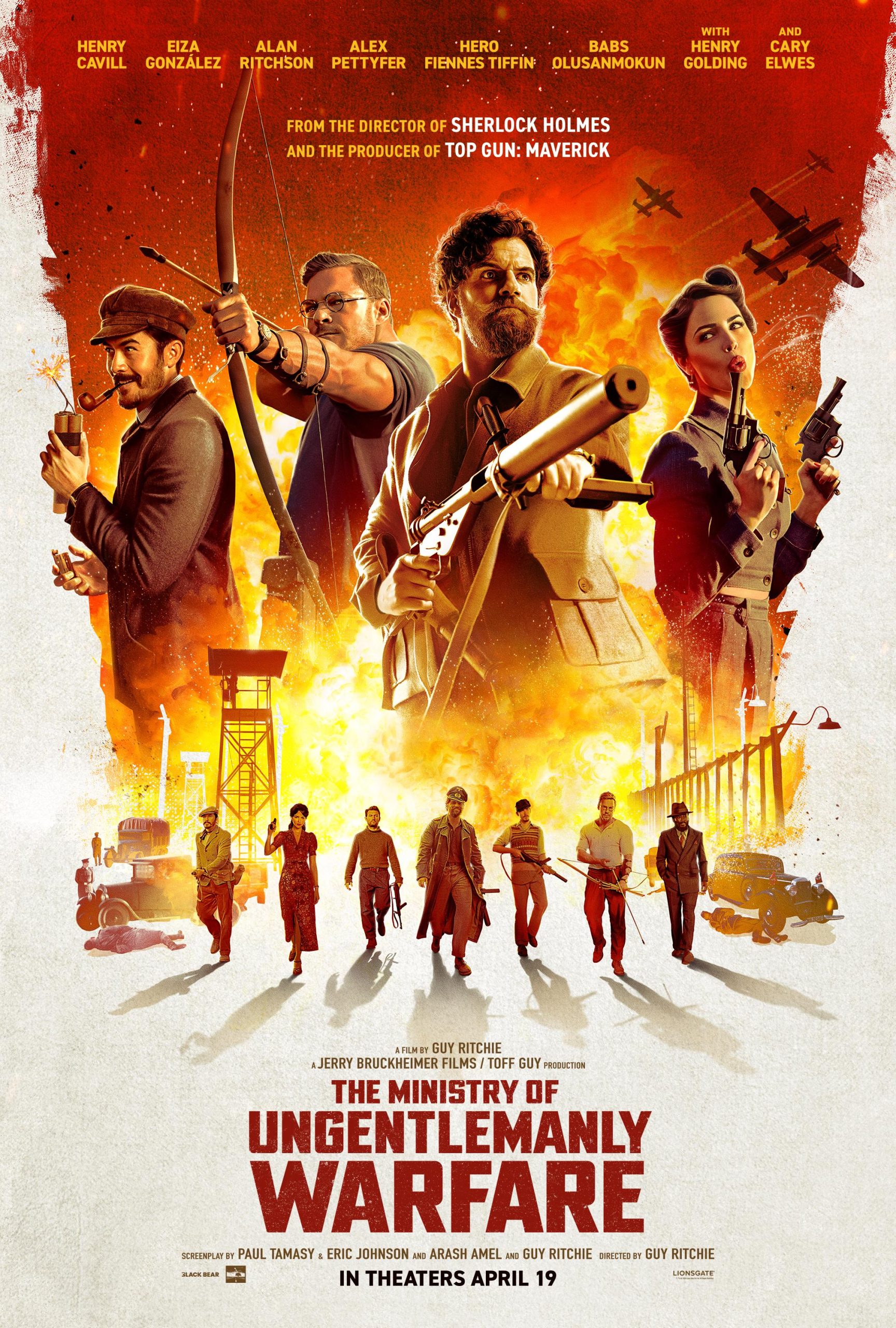 Download The Ministry of Ungentlemanly Warfare 2024 WEBRip 1XBET Voice Over 720p download