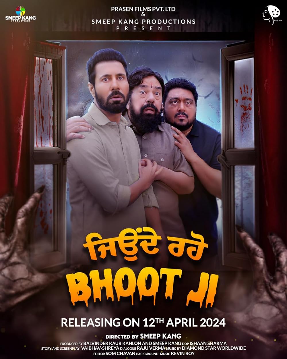 Download Jeonde Raho Bhoot Ji (2024) WEB-DL Punjabi Full Movie 1080p | 720p | 480p [400MB] download