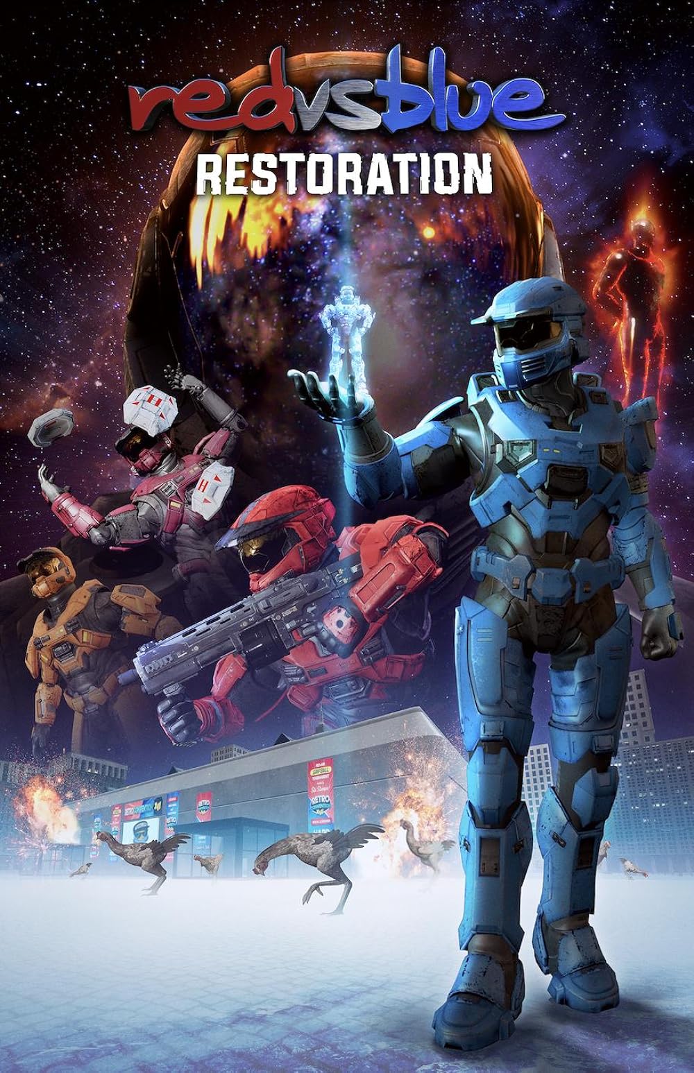 Download Red vs Blue Restoration (2024) WEBRip 1XBET Voice Over 720p download