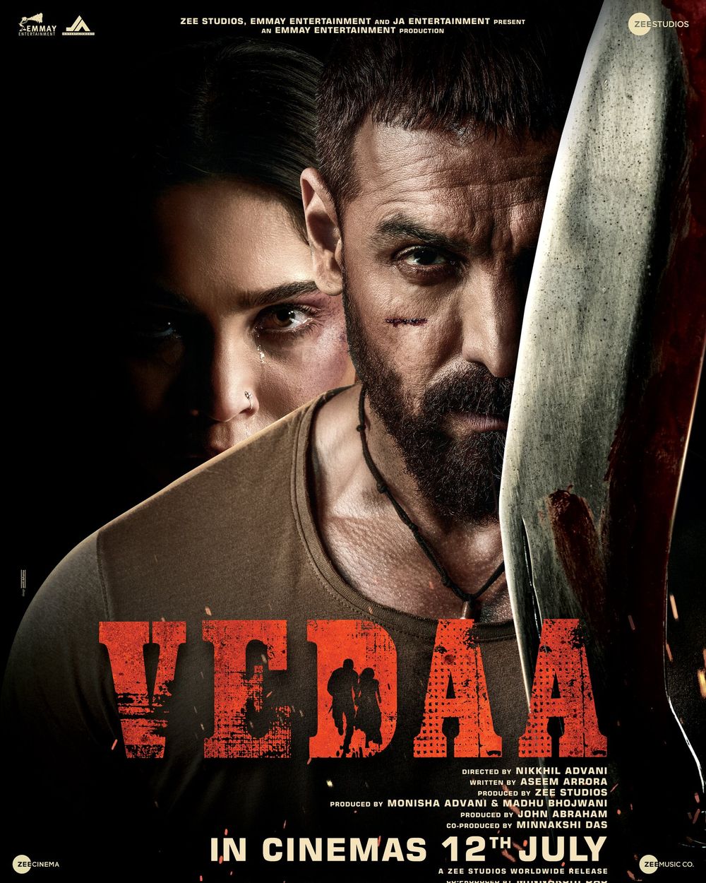 Download Vedaa (2024) HDCAM Hindi (LiNE) Full Movie 1080p | 720p | 480p [500MB] download