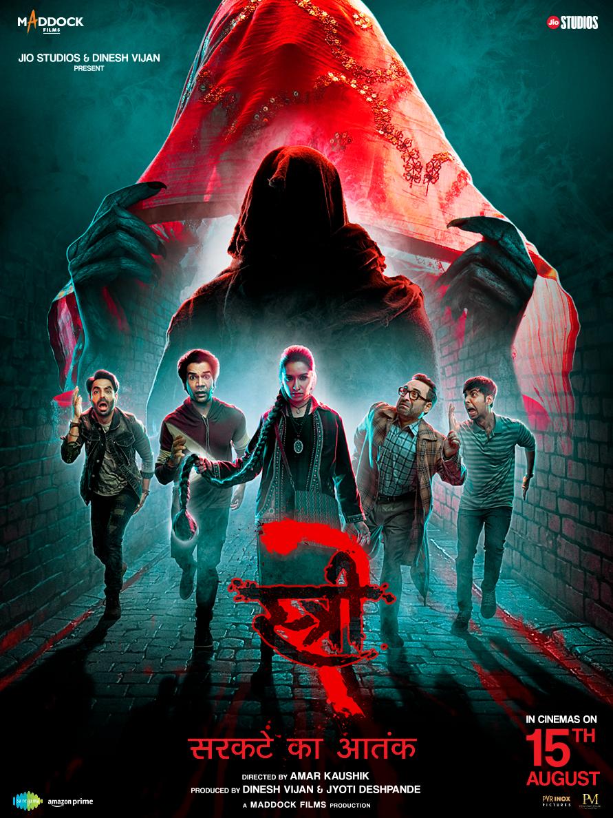 Download Stree 2: Sarkate Ka Aatank (2024) WEB-DL AMZN Hindi ORG. DD5.1 Full Movie 1080p | 720p | 480p [400MB] download