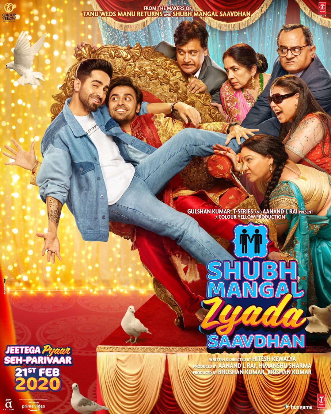 Download Shubh Mangal Zyada Saavdhan (2020) WEB-DL Hindi ORG Full Movie 1080p | 720p | 480p [350MB] download